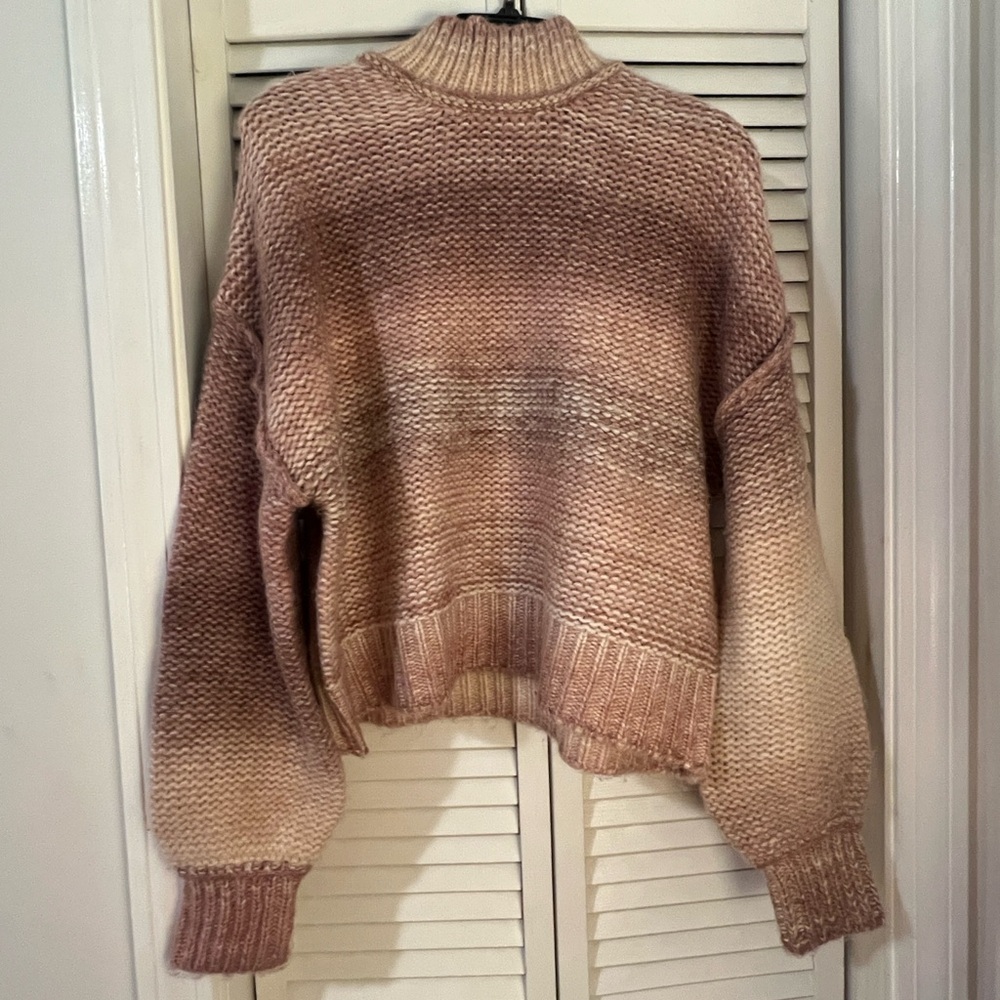 Cozy Gradient Knit Sweater